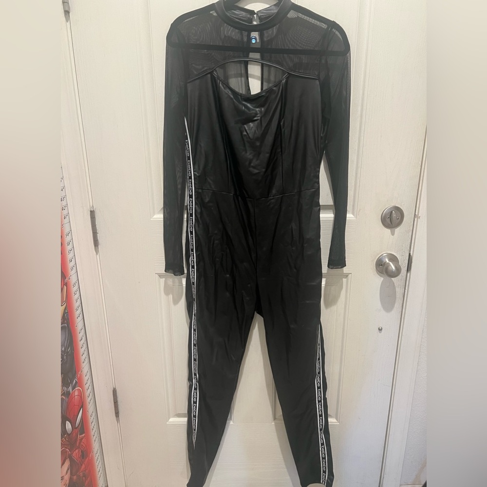 BEBE Faux leather‎ romper
